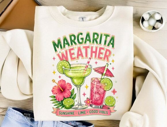 Capturing Island Vibes: The Margarita Weather PNG for Creative Projects