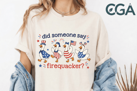 Did Someone Say Firequacker? A Patriotic Design Asset