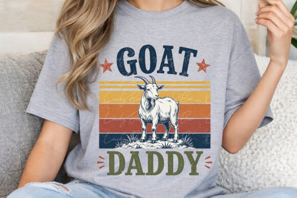 Goat Daddy PNG: The Ultimate Father's Day Sublimation Graphic
