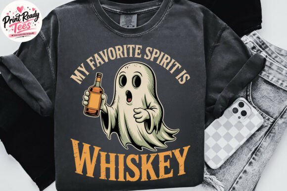 My Favorite Spirits Whiskey Halloween: A Spooky Season Design Staple