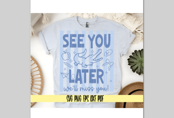 See You Later Alligator Digital Cut File: A Farewell for Every Crafter
